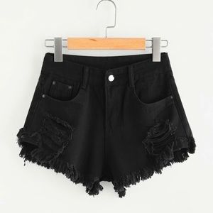 Black SHEIN shorts
